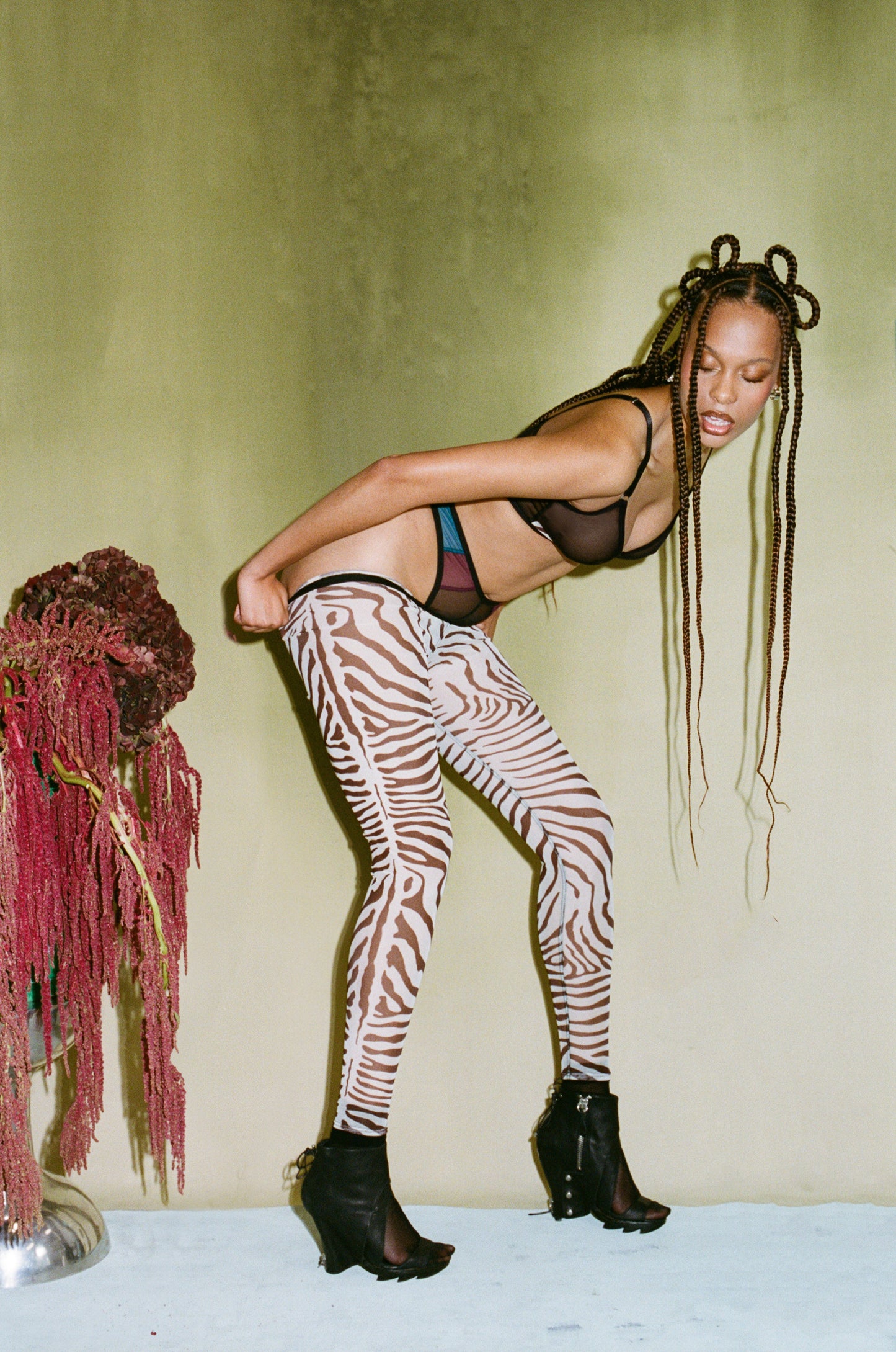 STEVIE LEGGINGS - ZEBRA