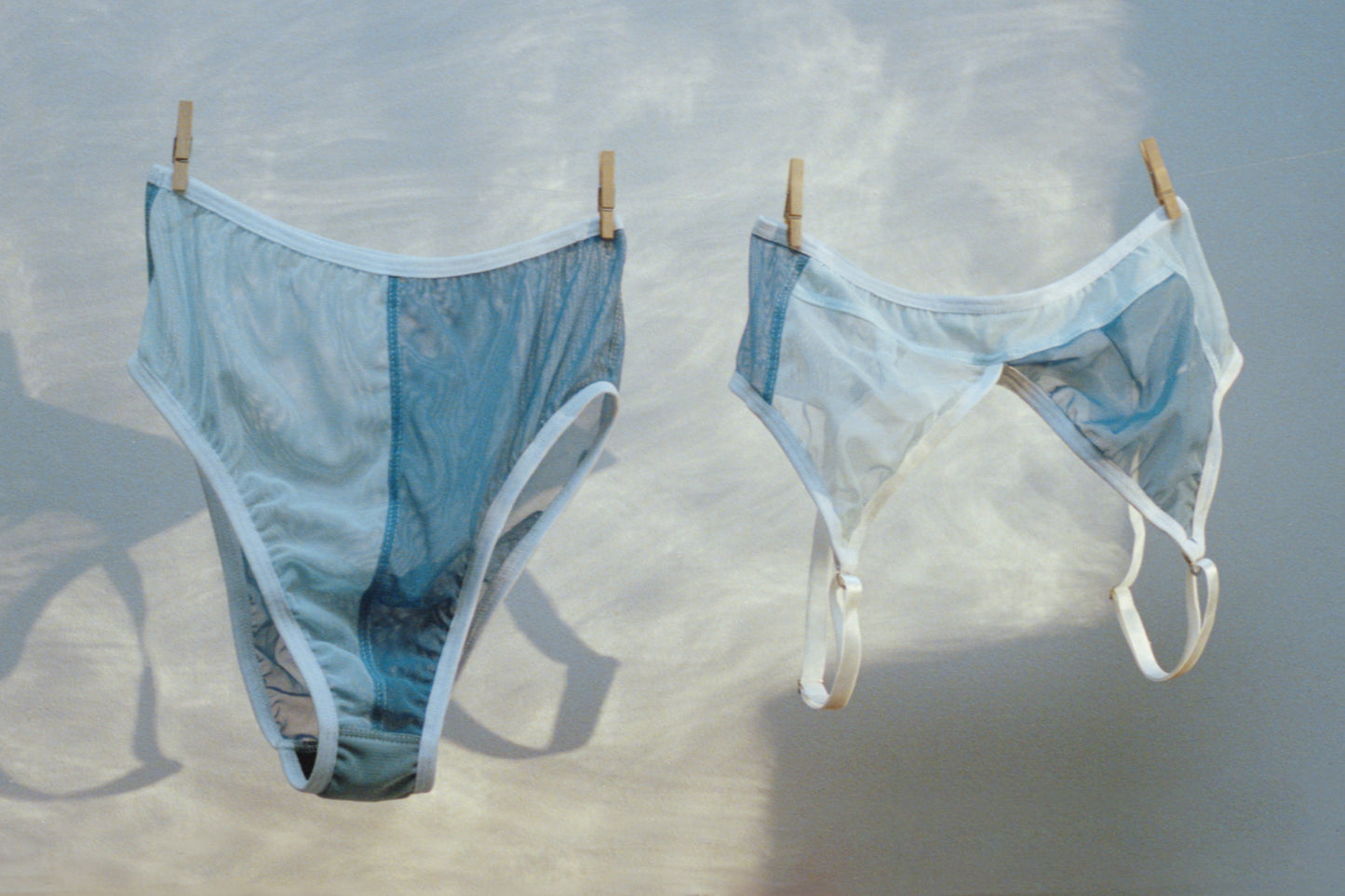 WALKER PANTIES - BLUE, PALE BLUE