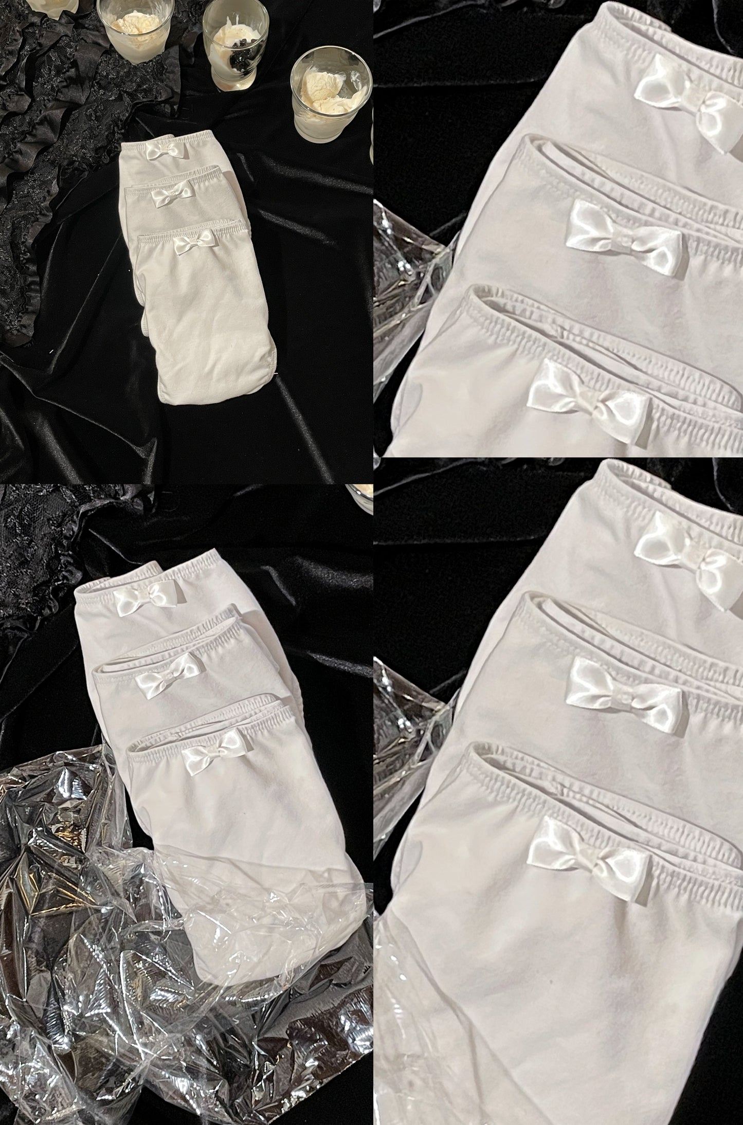 COTTON PANTY PACK - WHITE