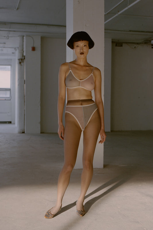 BILLY BRA AND PANTY SET - GREY, ROSE, BLUE