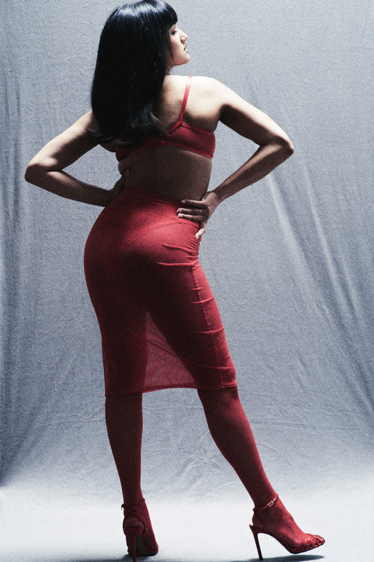 MAY SKIRT - RED