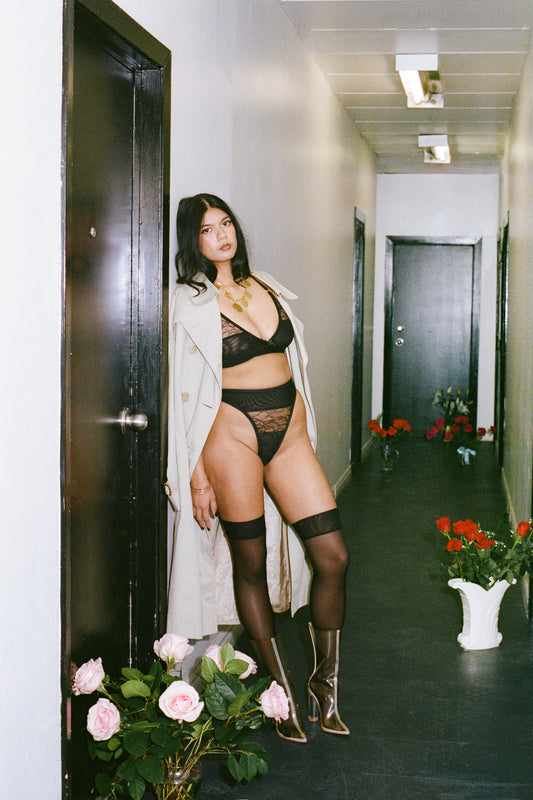 ROSS BRA - BLACK, LACE