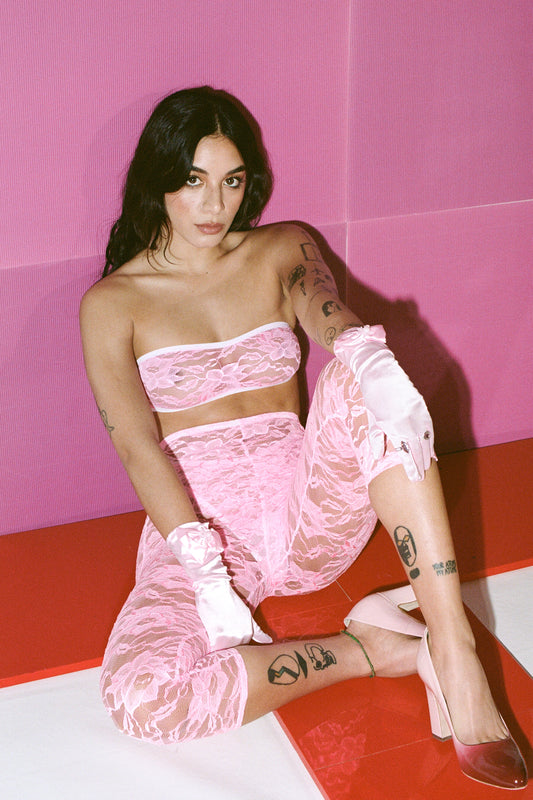 HONEY BRA - PINK LACE